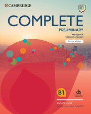 Complete Preliminary Workbook without Answers with Audio Download