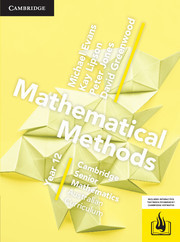 Mathematical Methods Year 12 for the Australian Curriculum