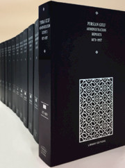 Persian Gulf Administration Reports 1873-1957