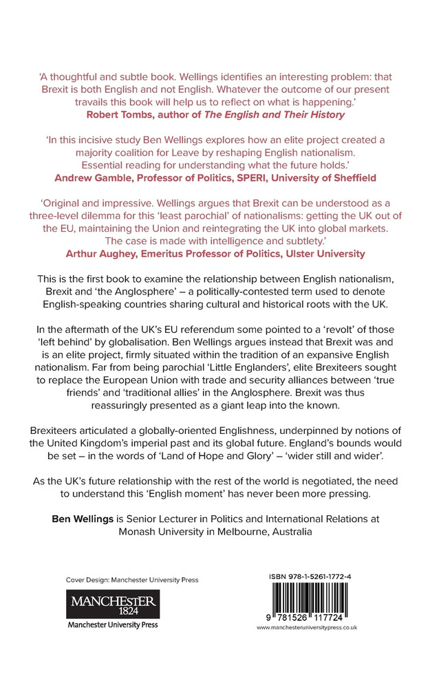 English nationalism, Brexit and the Anglosphere