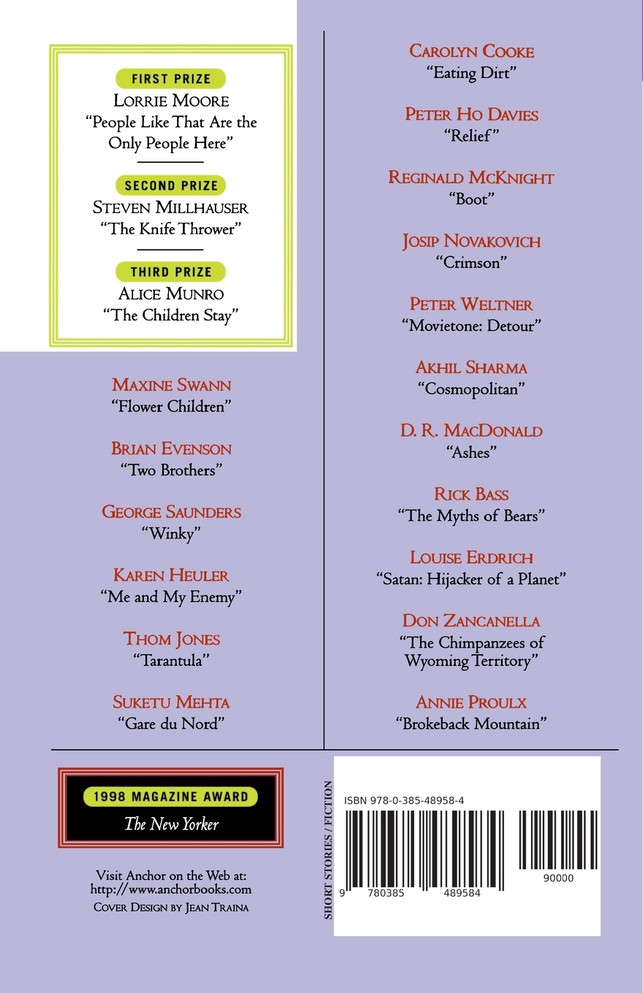 Prize Stories 1998