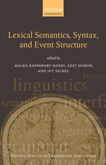 Syntax, Lexical Semantics, And Event Structure