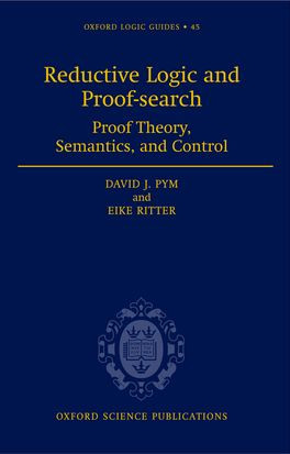 Reductive Logic and Proof-search