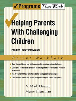 Helping Parents with Challenging Children