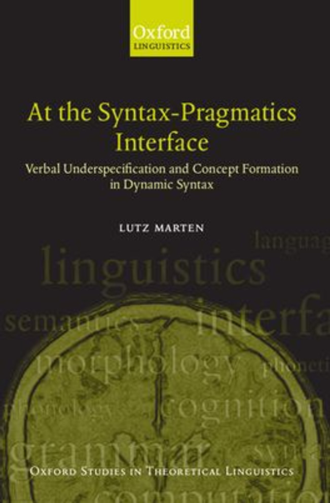 At the Syntax Pragmatics Interface
