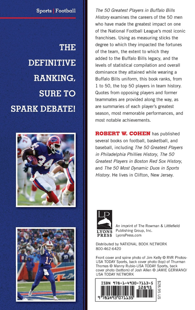 The 50 Greatest Players in Buffalo Bills History