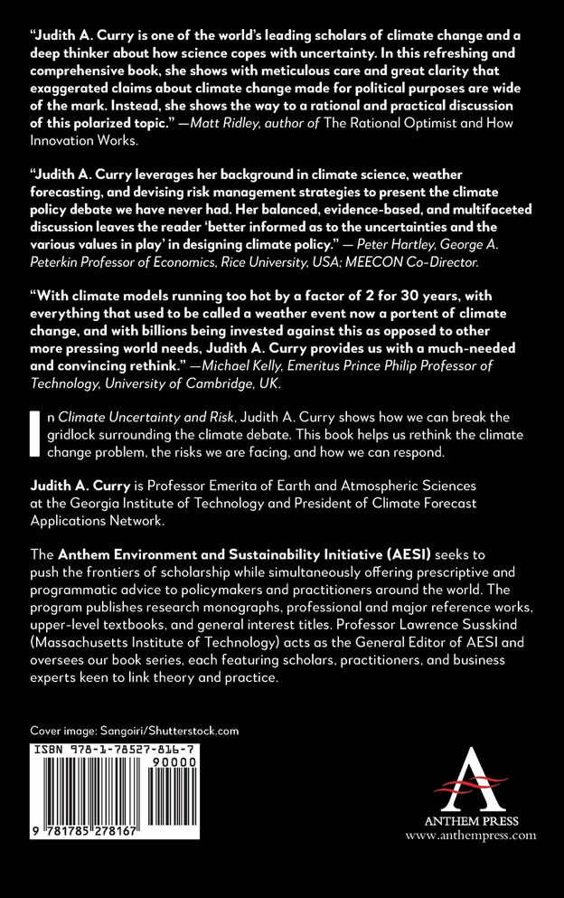 Climate Uncertainty and Risk
