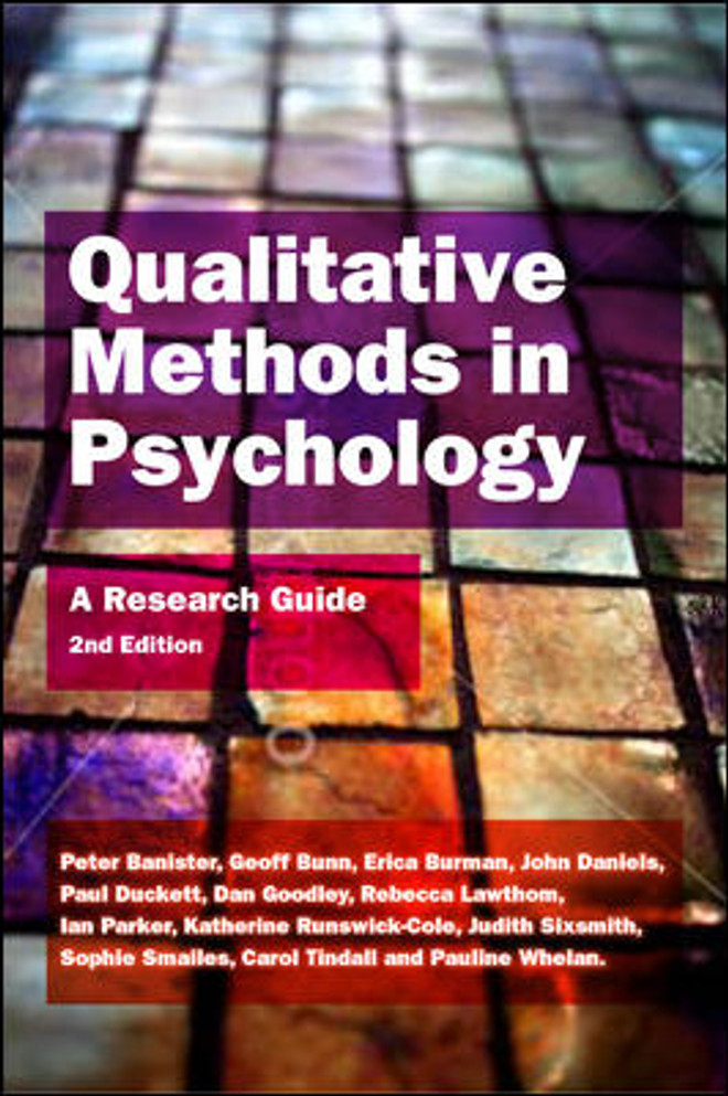 Qualitative Methods In Psychology 2E
