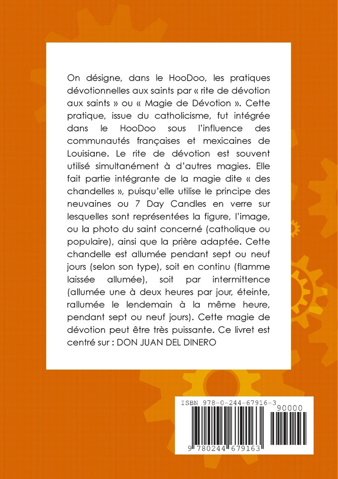 MANUEL PRATIQUE DE DEVOTION HOODOO - DON JUAN DEL DINERO