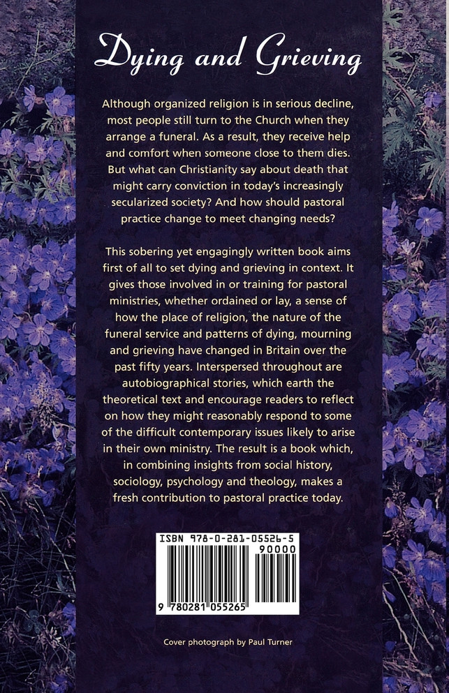 Dying and Grieving - A Guide to Pastoral Ministry