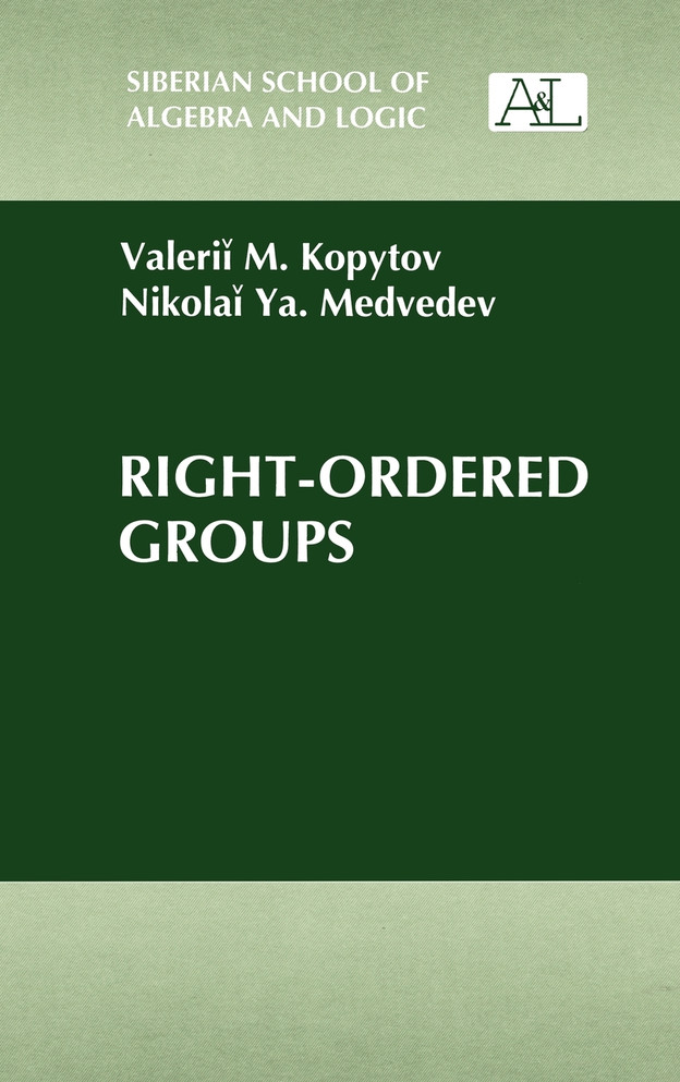 Right-Ordered Groups