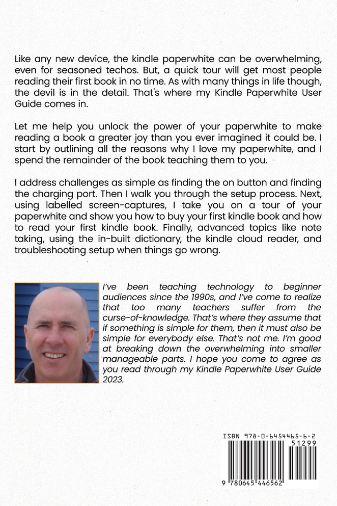 Kindle Paperwhite User Guide 2023