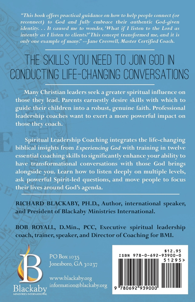 Spiritual Leadership Coaching