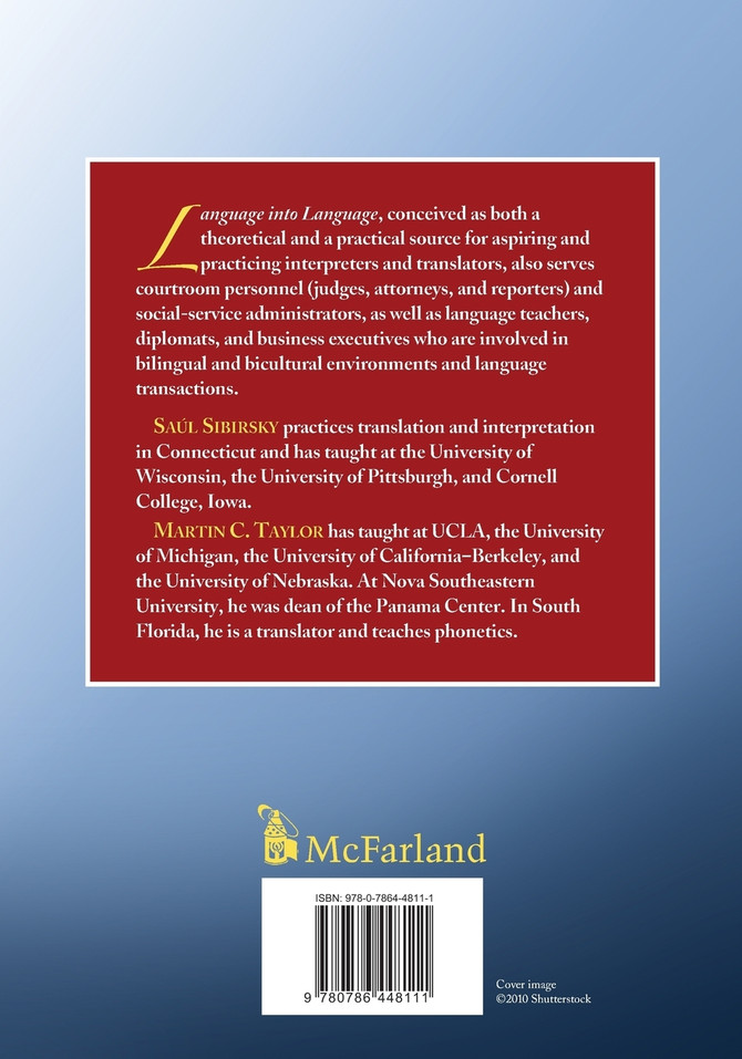 Language into Language