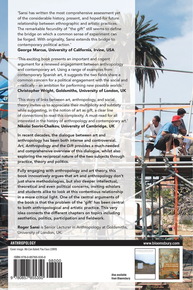 Art, Anthropology and the Gift