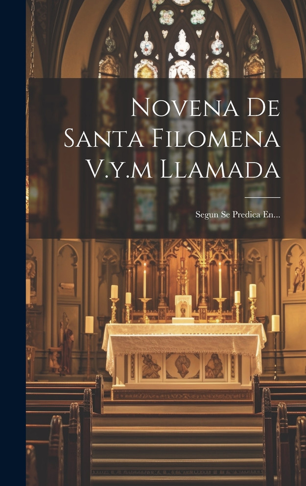 Novena De Santa Filomena V.y.m Llamada