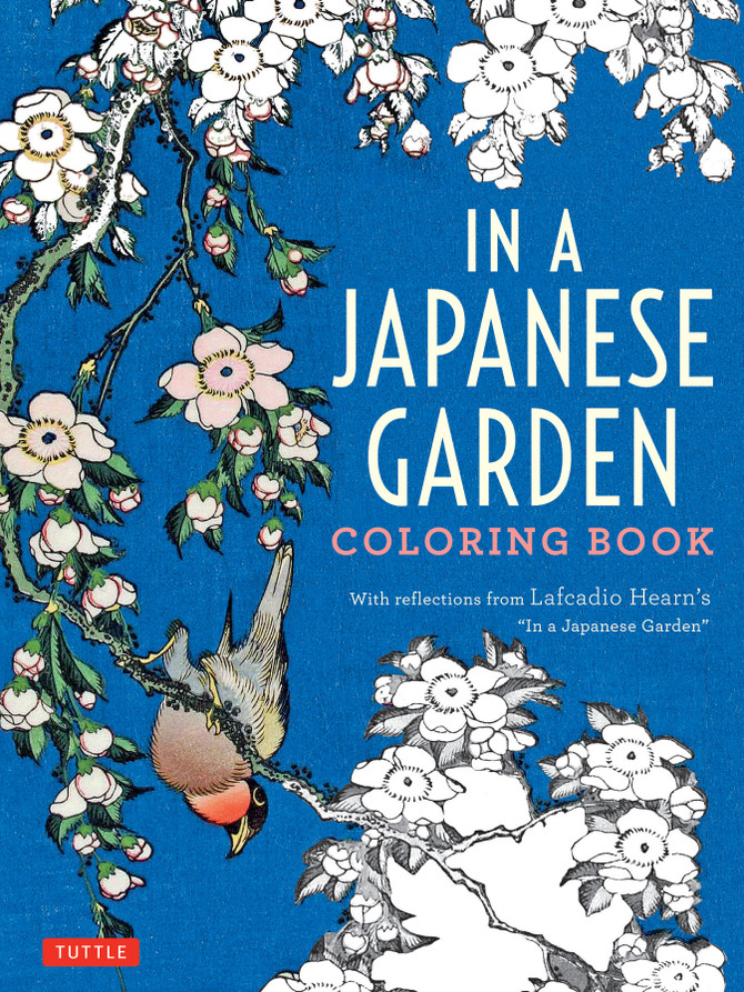 In a Japanese Garden Coloring Book