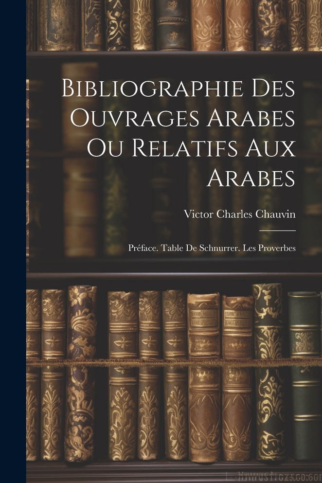 Bibliographie Des Ouvrages Arabes Ou Relatifs Aux Arabes