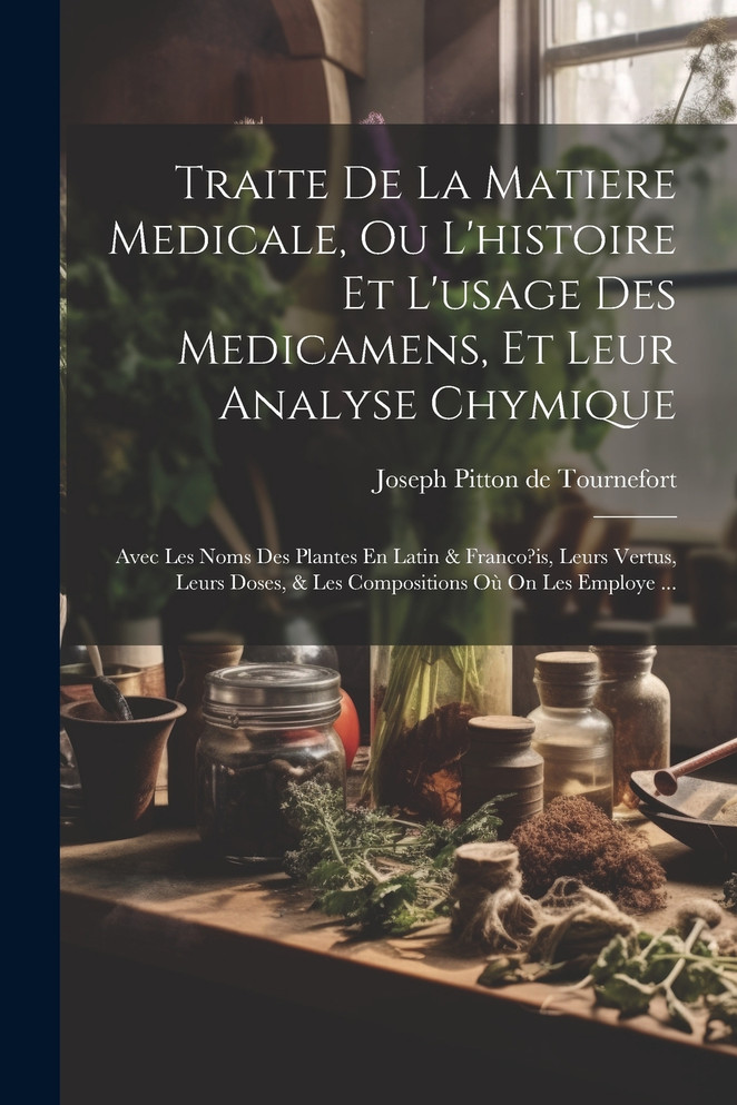 Traite De La Matiere Medicale, Ou L'histoire Et L'usage Des Medicamens, Et Leur Analyse Chymique