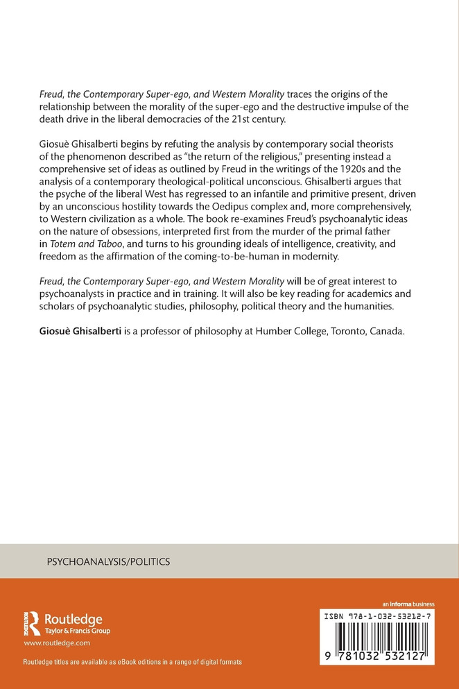 Freud, the Contemporary Super-ego, and Western Morality