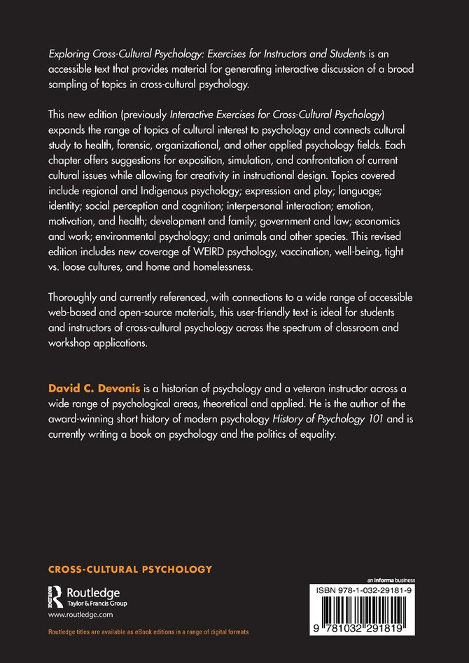 Exploring Cross-Cultural Psychology