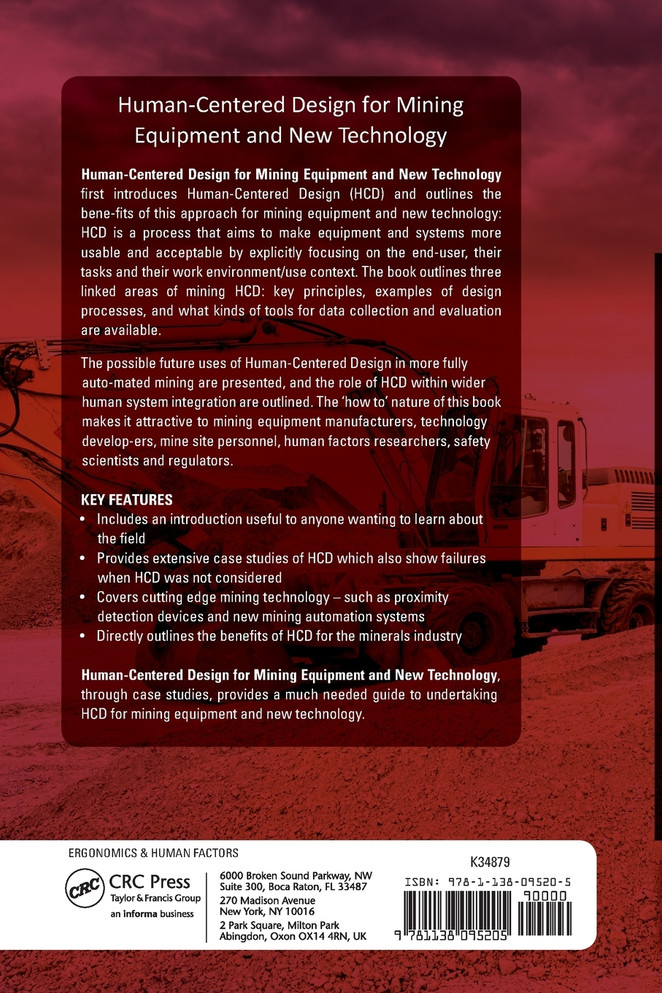 Human-Centered Design for Mining Equipment and New Technology