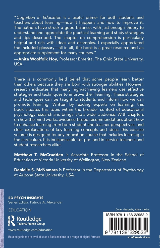 Cognition in Education