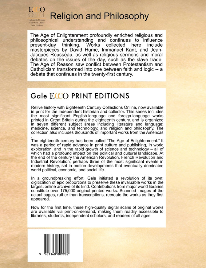 Considerations of Drexelius on the eternity of hell torments. Translated into English.
