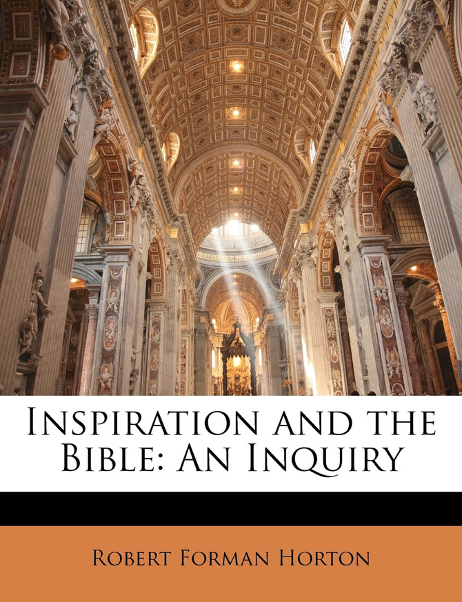 Inspiration and the Bible