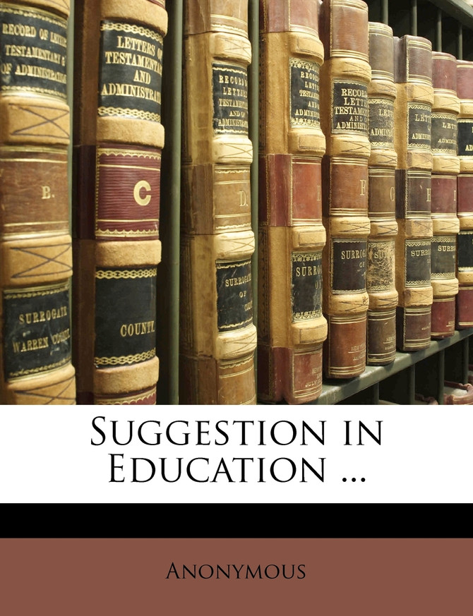 Suggestion in Education ...