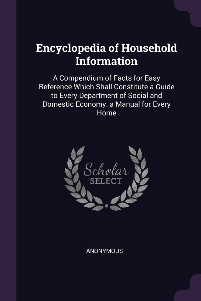 Encyclopedia of Household Information