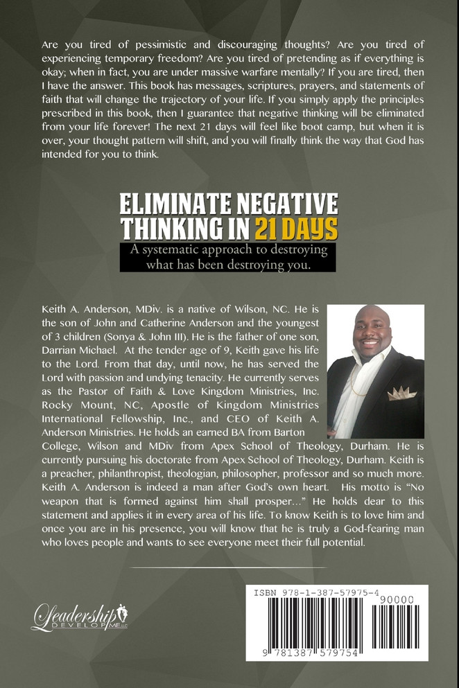 Eliminate Negative Thinking in 21 Days