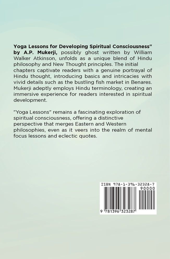 Yoga Lessons for Developing Spiritual Consciousness