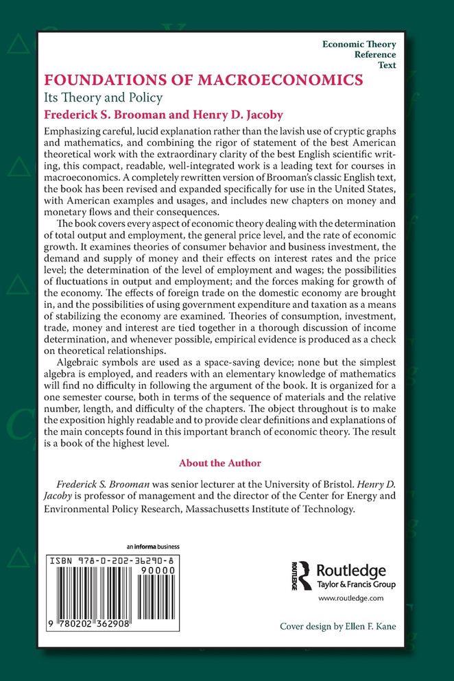 Foundations of Macroeconomics