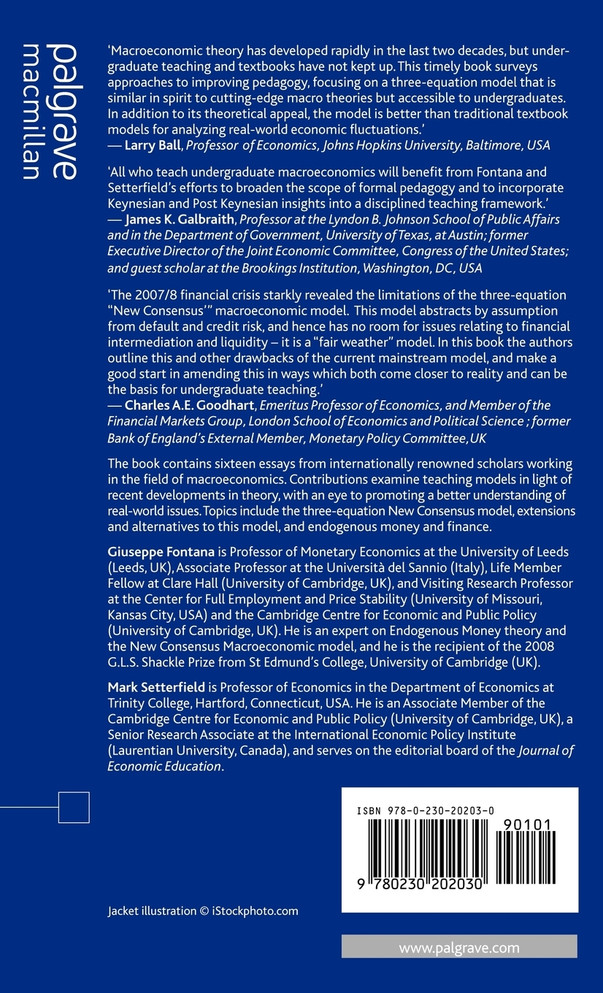 Macroeconomic Theory and Macroeconomic Pedagogy