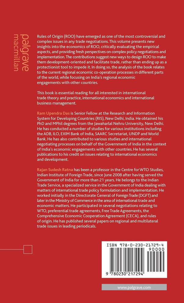 Perspectives on Rules of Origin