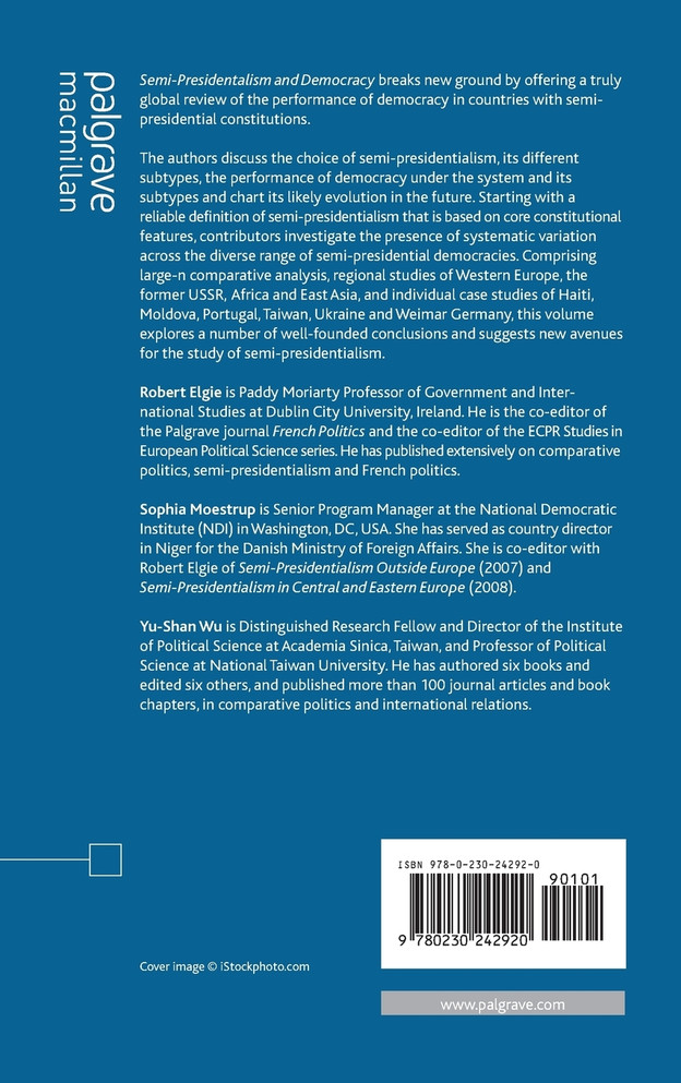 Semi-Presidentialism and Democracy