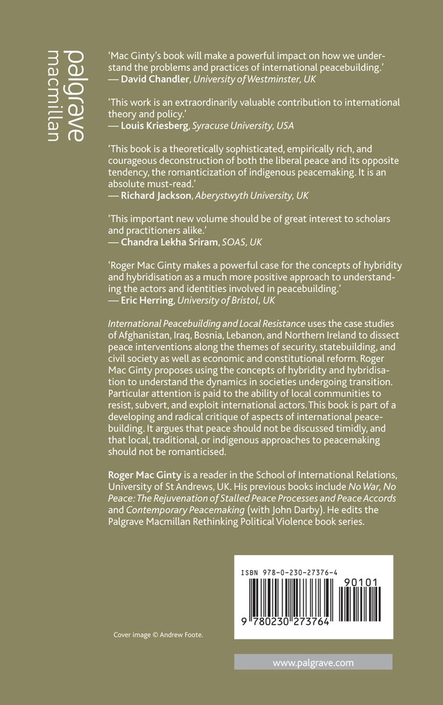 International Peacebuilding and Local Resistance