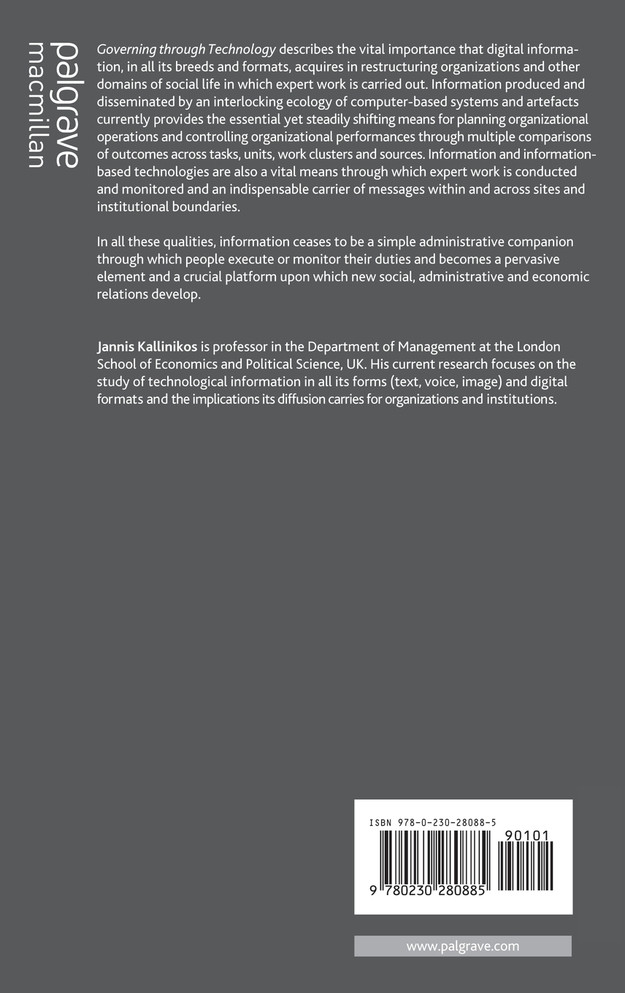 Governing Through Technology