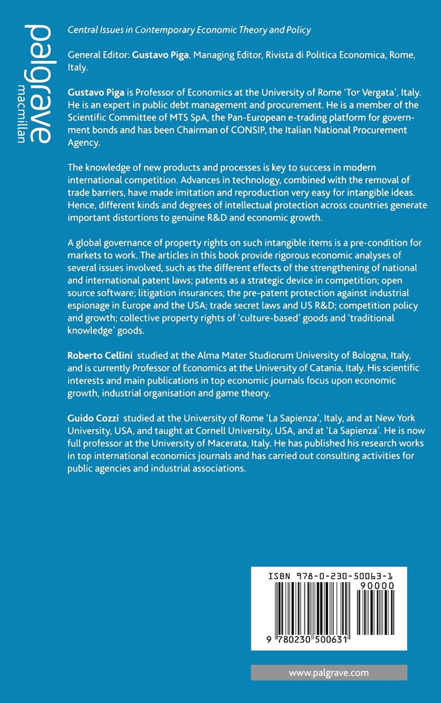 Intellectual Property, Competition and Growth
