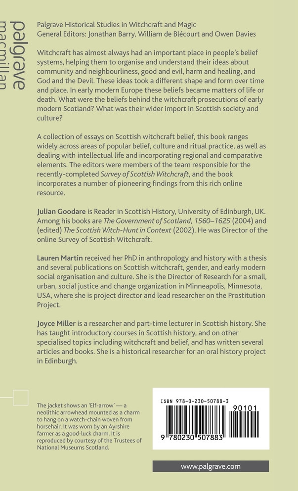 Witchcraft and Belief in Early Modern Scotland