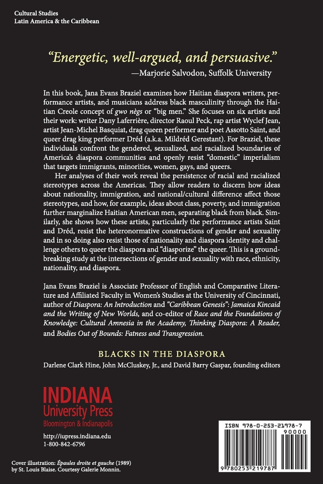 Artists, Performers, and Black Masculinity in the Haitian Diaspora