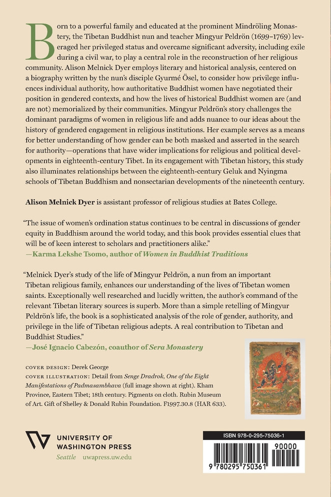 The Tibetan Nun Mingyur Peldrön