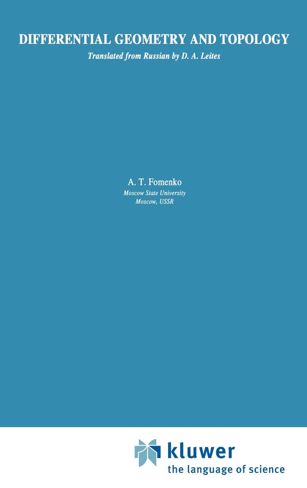 Differential Geometry and Topology