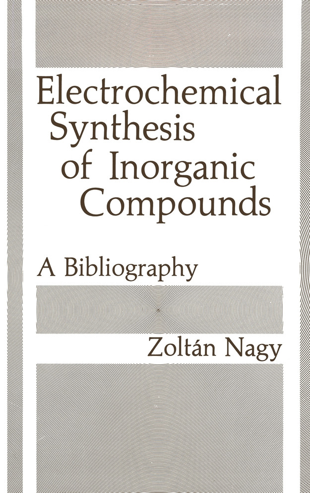 Electrochemical Synthesis of Inorganic Compounds