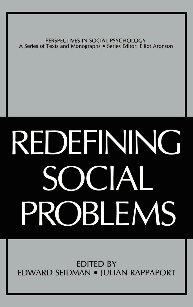 Redefining Social Problems