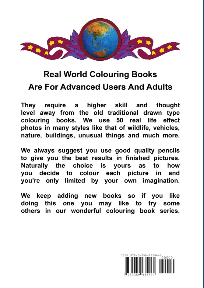 Real World Colouring Books Series 69