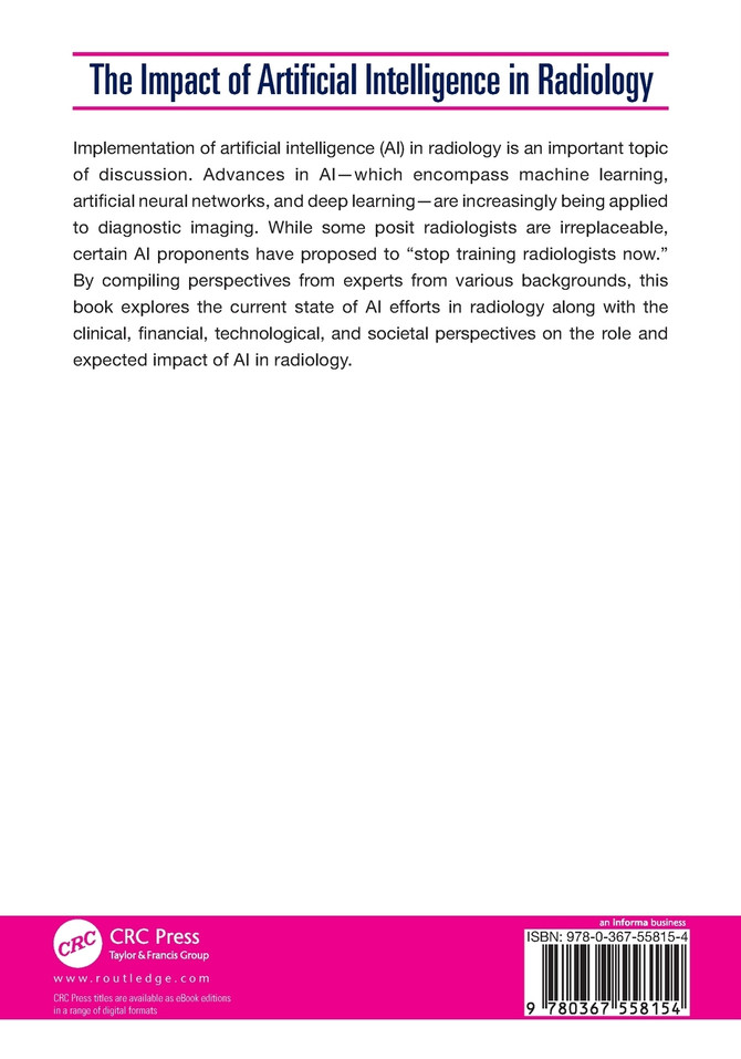 The Impact of Artificial Intelligence in Radiology