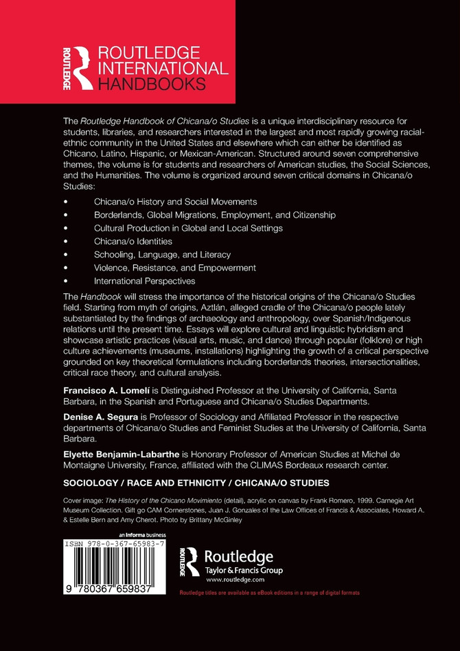 Routledge Handbook of Chicana/o Studies