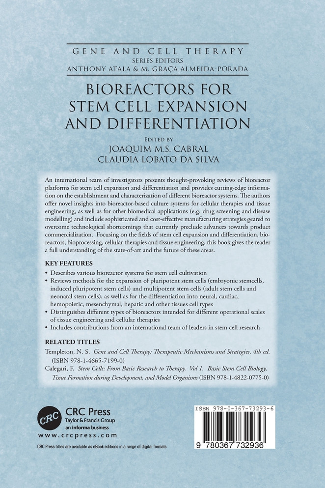 Bioreactors for Stem Cell Expansion and Differentiation
